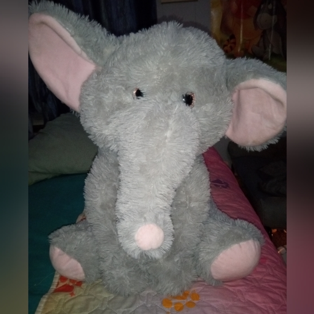 Midwood Brands 2 Foot Elephant Large Stuffed Animal